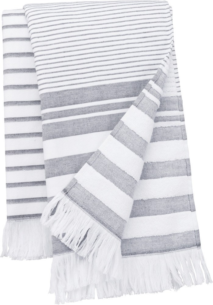 Kariban K132 - Fouta striped with fringes