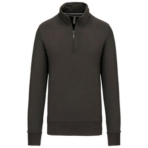 Kariban K487 - Zipped neck sweatshirt