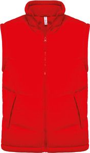 Kariban K6118 - Fleece lined bodywarmer Red