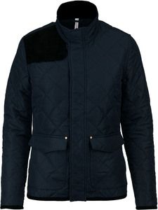 Kariban K6127 - Women's quilted jacket Navy / Black