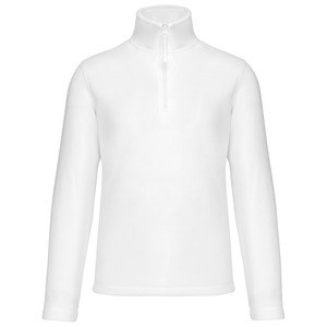 Kariban K912 - ENZO - ZIP NECK MICRO FLEECE TOP White