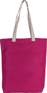 Kimood KI0229 - Shopping bag in juco Fuchsia