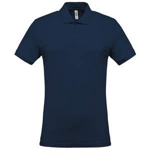 Kariban K254 - Men's short-sleeved piqué polo shirt Navy