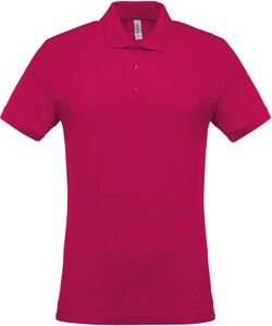 Kariban K254 - Men's short-sleeved piqué polo shirt Fuchsia