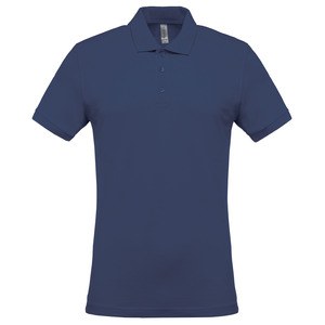 Kariban K254 - Men's short-sleeved piqué polo shirt Deep Blue