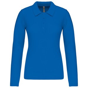 Kariban K257 - Ladies’ long-sleeved piqué polo shirt