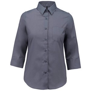 Kariban K558 - Ladies' 3/4 sleeve shirt Urban Grey