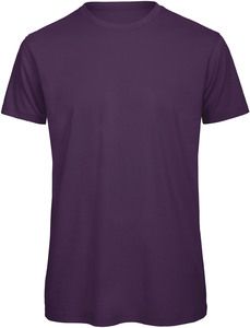 B&C CGTM042 - Men's Organic Inspire round neck T-shirt Urban Purple