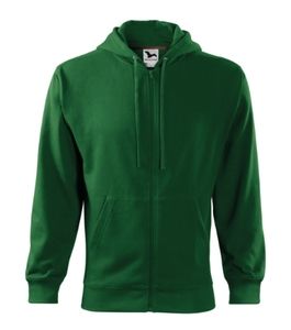 Malfini 410 - Trendy Zipper Sweatshirt Gents Bottle green