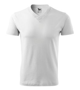 Malfini 102 - V-neck T-shirt unisex White