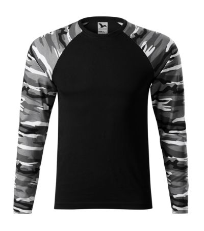 Malfini 166 - Camouflage LS T-shirt unisex