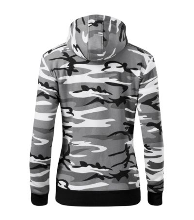 Malfini C20 - Camo Zipper Sweatshirt Ladies