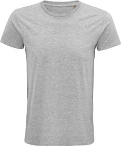 SOL'S 03565 - Pioneer Men Round Neck Fitted Jersey T Shirt Grey Melange