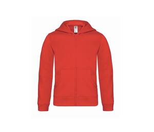 B&C BC504 - Children's zipped hood Red