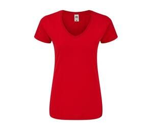 Fruit of the Loom SC155 - Womens v-neck t-shirt