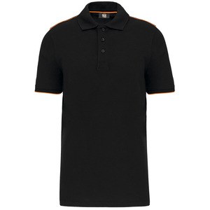 WK. Designed To Work WK270 - Mens short-sleeved contrasting DayToDay polo shirt