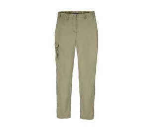 Craghoppers CEJ002 - Women's polycoton pants in recycled polyester Pebble
