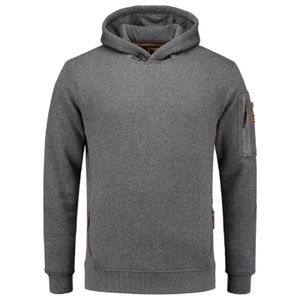 Tricorp T42 - Premium Hooded Sweater Sweatshirt men’s stone melange
