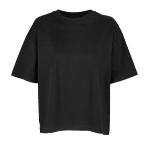 SOL'S 03807 - Boxy Women Oversized T Shirt Deep Black