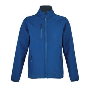 SOL'S 03828 - Falcon Women Softshell Zip Jacket Royal Blue