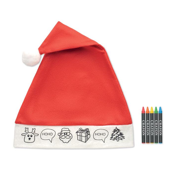 GiftRetail CX1505 - BONO PAINT Kids Santa hat