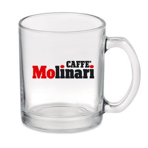 GiftRetail MO6118 - SUBLIMGLOSS Glass sublimation mug 300ml Transparent