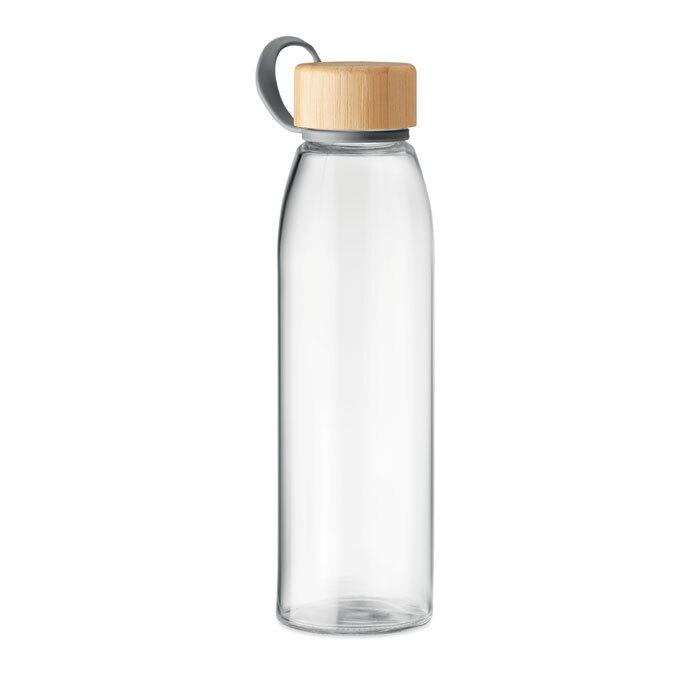 GiftRetail MO6246 - FJORD WHITE Glass bottle 500 ml
