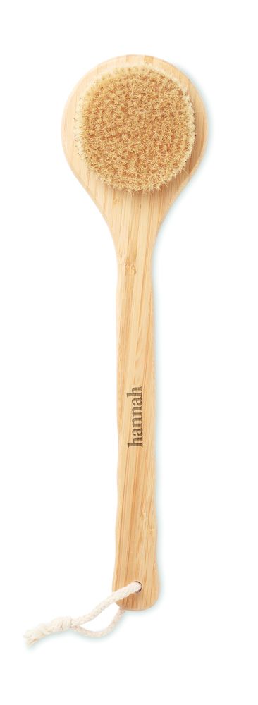 GiftRetail MO6305 - FINO Bamboo bath brush