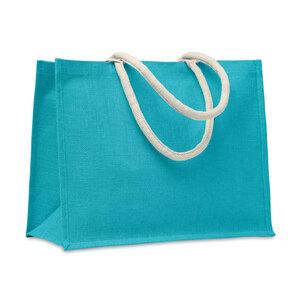 GiftRetail MO6443 - AURA Jute bag with cotton handle