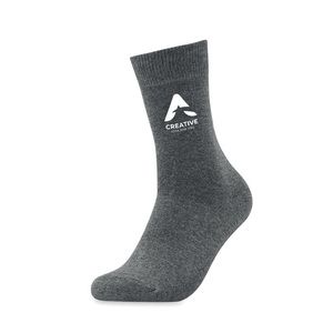 GiftRetail MO6610 - TADA L Pair of socks in gift box L Dark Grey