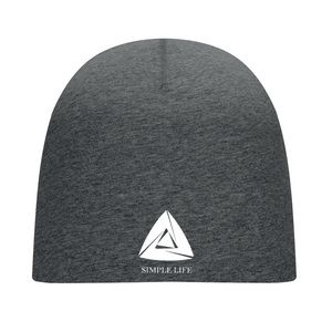 GiftRetail MO6645 - LIGHTY Unisex beanie in cotton Dark Grey