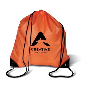 GiftRetail MO7208 - SHOOP 190T Polyester drawstring bag Orange