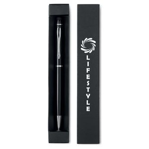 GiftRetail MO8476 - EDUAR Stylus pen in paper box Black