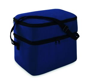 GiftRetail MO8949 - CASEY Cooler bag with 2 compartments Blue