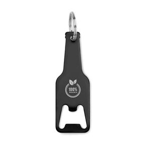 GiftRetail MO9247 - BOTELIA Aluminium bottle opener Black