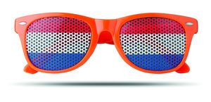 GiftRetail MO9275 - FLAG FUN Sunglasses country Orange