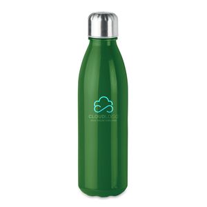 GiftRetail MO9800 - ASPEN GLASS Glass drinking bottle 650ml Green