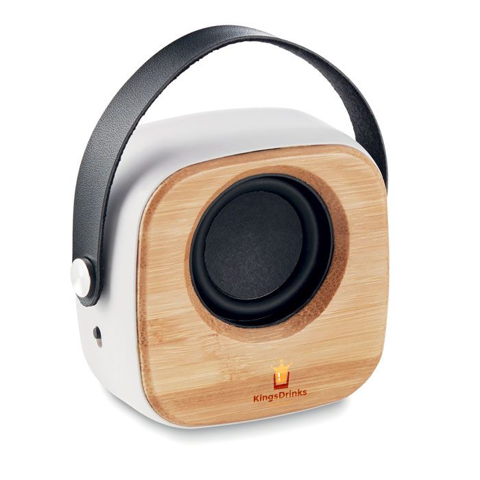 GiftRetail MO9806 - OHIO SOUND Speaker 3W with bamboo front