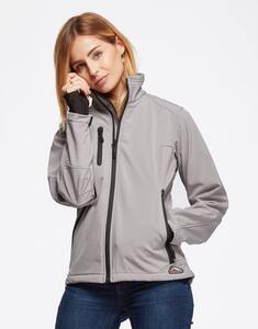 Mustaghata MAGMA - SOFTSHELL JACKET FOR WOMEN Grey