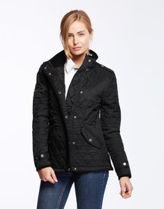 Mustaghata WISTERIA - QUILTED JACKET FOR WOMEN Black