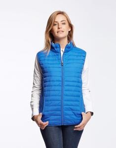 Mustaghata XENON - DOWN JACKET UNISEX MAT SLEEVELESS  Royal