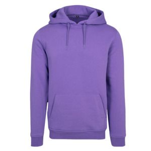 Build Your Brand BY011 - Hooded Sweatshirt Heavy Ultra Violet