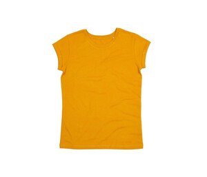 Mantis MT081 - Women's rolled-sleeve t-shirt Mustard