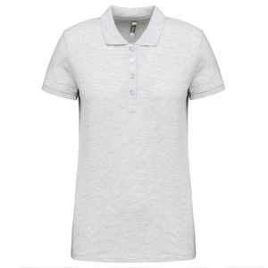 Kariban K255 - Ladies’ short-sleeved piqué polo shirt Ash Heather