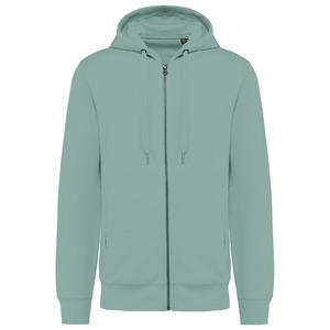 Kariban K4008 - Unisex eco-friendly French Terry zipped hooded sweatshirt