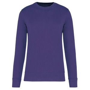 Kariban K4025 - Eco-friendly crew neck sweatshirt Deep Purple