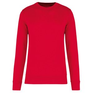 Kariban K4025 - Eco-friendly crew neck sweatshirt Red