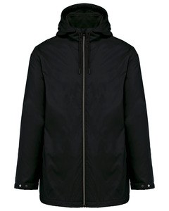 Kariban K6153 - Unisex hooded jacket with micro-polarfleece lining