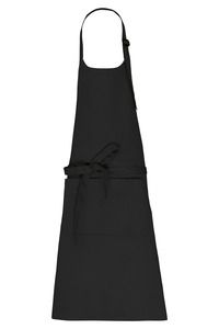 Kariban K8007 - Organic Cotton Apron with pocket Black