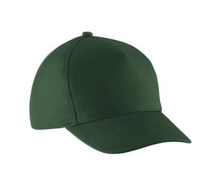 K-up KP149 - KIDS COTTON CAP - 5 PANELS Forest Green